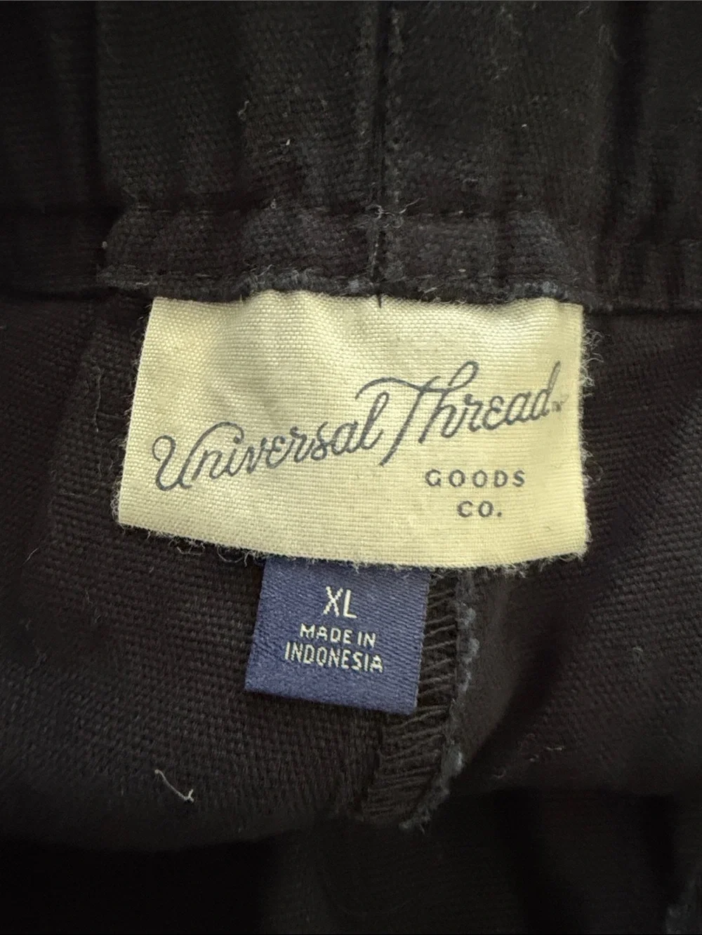 Universal Thread NWT Women's Black Wide Leg Elastic Waist Pants Size XL - Picture 4 of 6